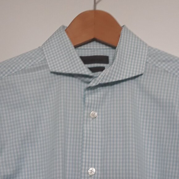 ck Calvin Klein Mens Dress Shirt No-Iron 15.5 34/35 - Picture 5 of 10